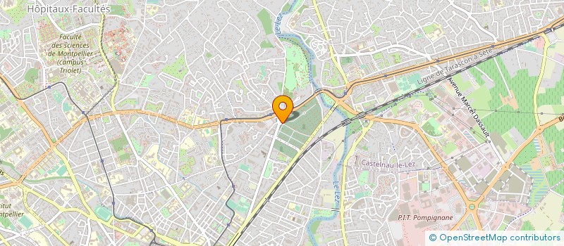 localisation de l'entreprise SAINTEX à MONTPELLIER