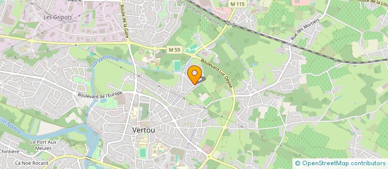 localisation de l'entreprise SAINTFIACRE  VERTOU