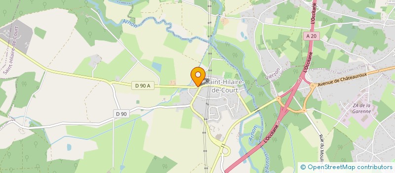 localisation de l'entreprise SAINTHIL  SAINT-HILAIRE-DE-COURT