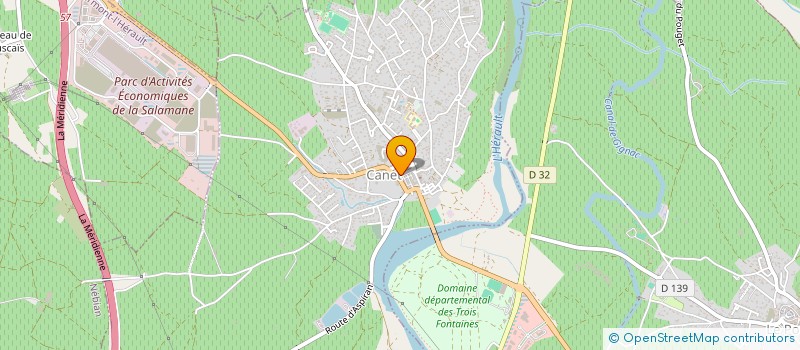 localisation de l'entreprise SAINTIGNAN INVEST  CANET