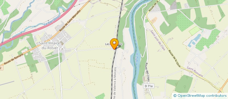 localisation de l'entreprise SAINTINOIX à SAINT-HILAIRE-DU-ROSIER