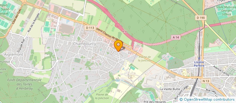 localisation de l'entreprise SAINTJORIOZ78  CHAMBOURCY