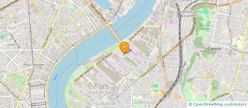 localisation de l'entreprise SAINTMART  BORDEAUX