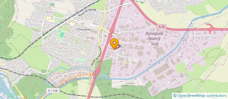 localisation de l'entreprise SAINTOIS TRANSPORTS SERVICES  LUDRES