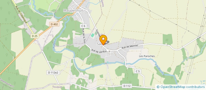 localisation de l'entreprise SAINTOISE DE NETTOYAGE ET DE SERVICES  BEAUTHEIL-SAINTS