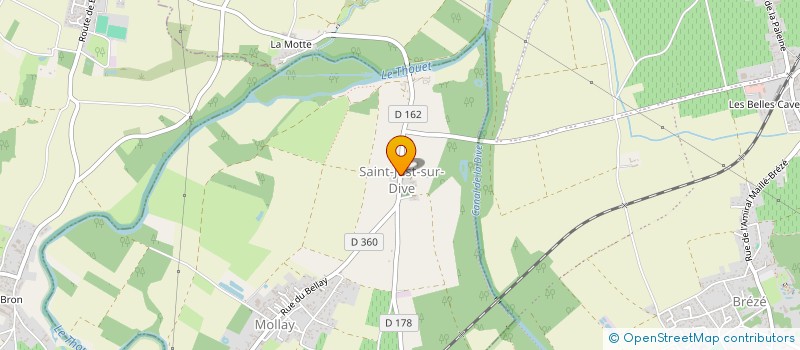 localisation de l'entreprise SAINTON JIMMY  SAINT-JUST-SUR-DIVE