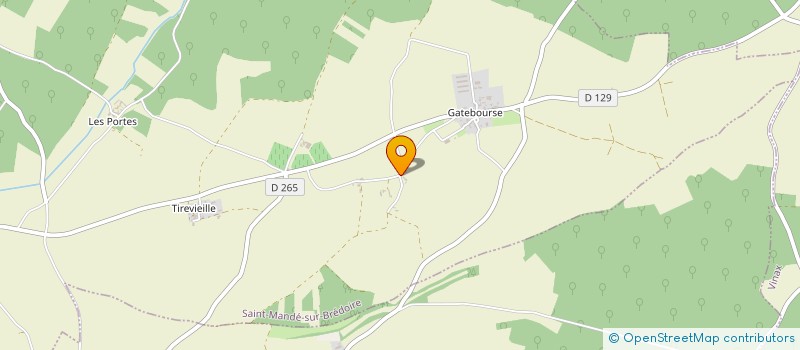 localisation de l'entreprise SAINTONG'OEUFS  SAINT-MANDE-SUR-BREDOIRE