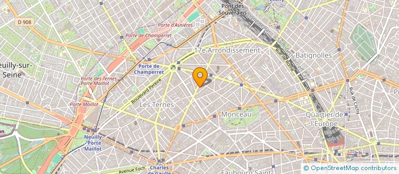 localisation de l'entreprise SAINTONGE BEAUTE  PARIS