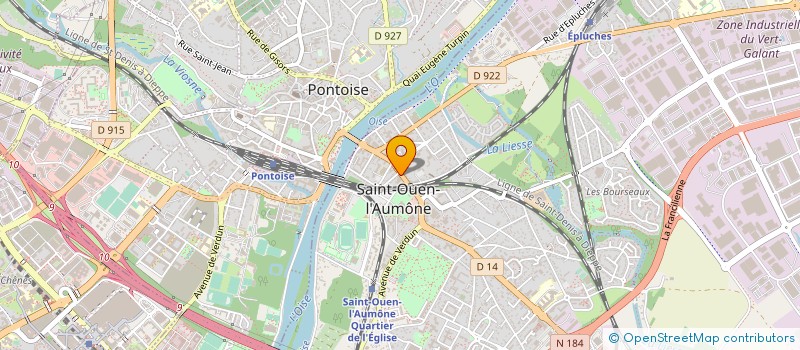 localisation de l'entreprise SAINTOUEN AUDITION à SAINT-OUEN-L'AUMONE