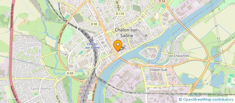 localisation de l'entreprise SAINTREMY à SAINT-REMY