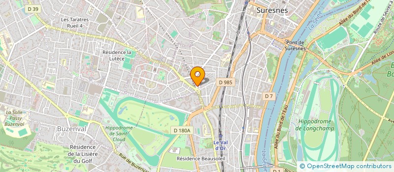 localisation de l'entreprise SAINTS MATTHIEU ET AVA BARSOUM SARL à SURESNES