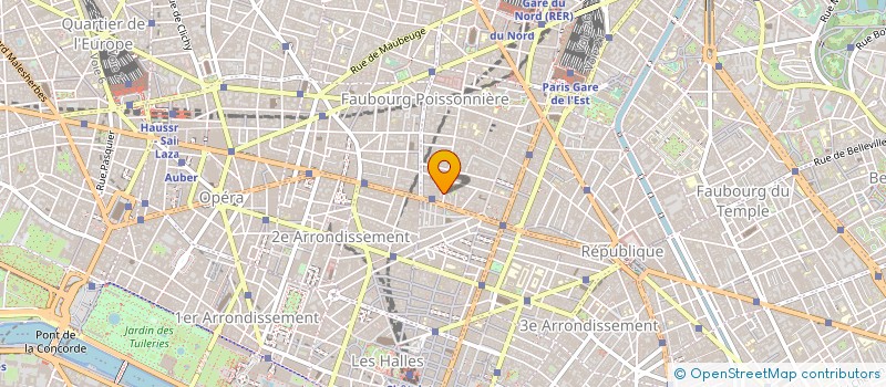 localisation de l'entreprise SAINTS-PERES DIFFUSION  PARIS