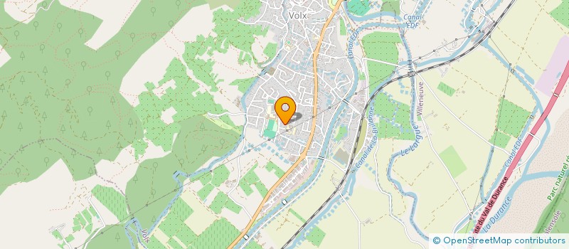 localisation de l'entreprise SAINTVOLX à VOLX