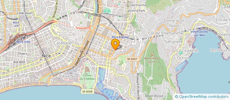 localisation de l'entreprise SAIONI FAN CLUB à NICE