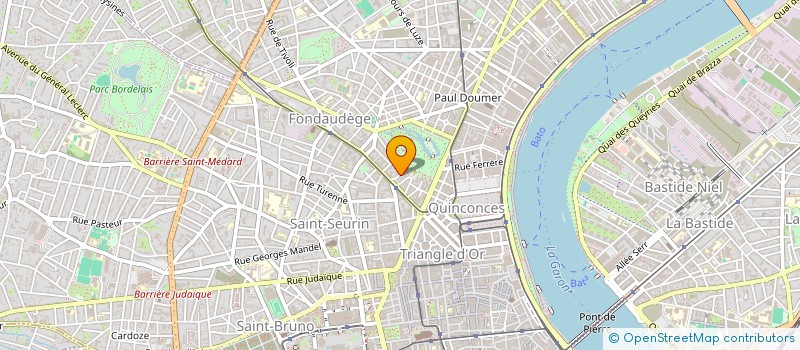 localisation de l'entreprise SAIOUD  BORDEAUX