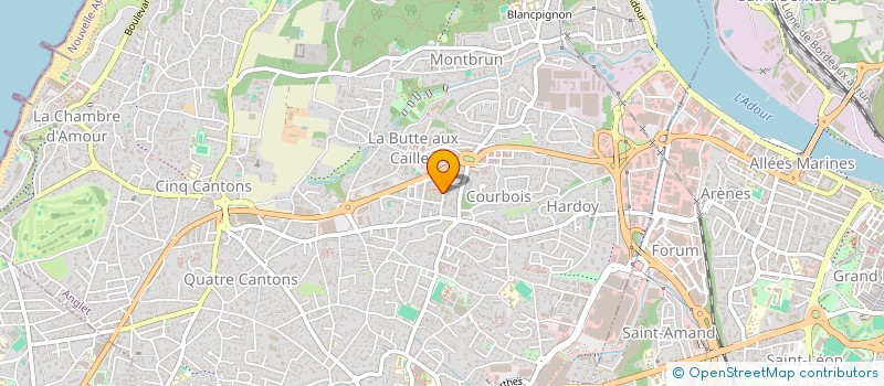 localisation de l'entreprise SAIPAFO  ANGLET