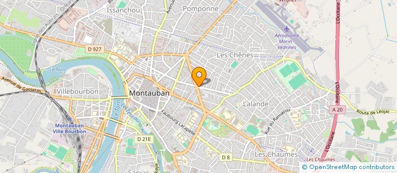 localisation de l'entreprise SAIPH 2  MONTAUBAN