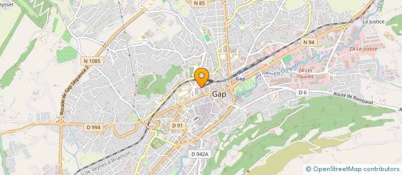 localisation de l'entreprise SAIRENOR  GAP