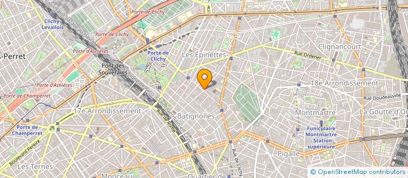 localisation de l'entreprise SAISHAN ALIMENTATION GENERALE  PARIS