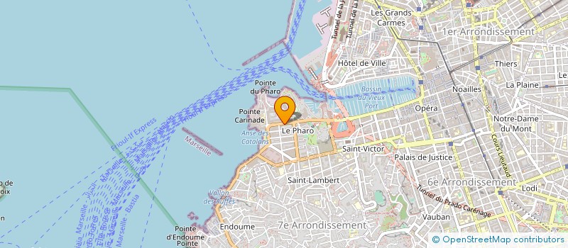 localisation de l'entreprise SAISIE INFORMATIQUE GESTION COMPTABILITE à MARSEILLE