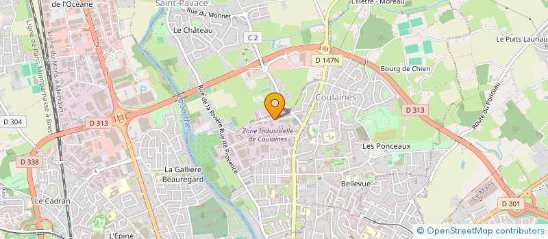 localisation de l'entreprise SAISIE INFORMATIQUE RAPIDE  COULAINES