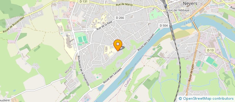 localisation de l'entreprise SAISK à NEVERS