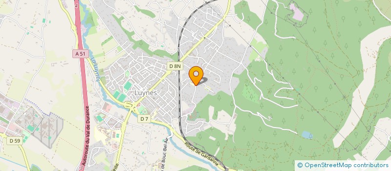 localisation de l'entreprise SAISON.404  AIX-EN-PROVENCE