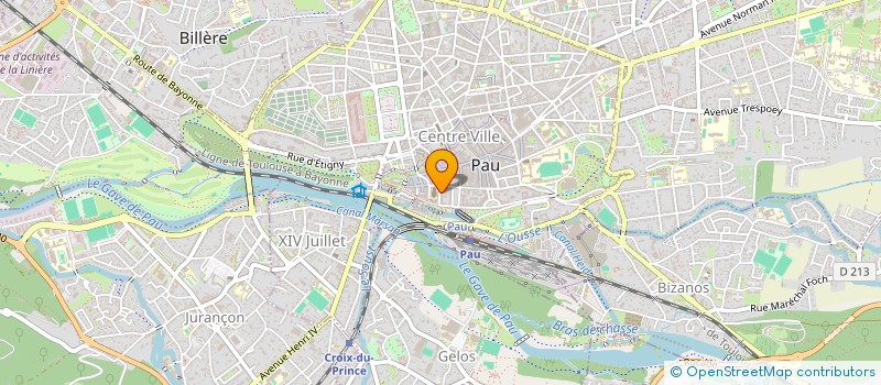 localisation de l'entreprise SAISON D'OR PAU à PAU