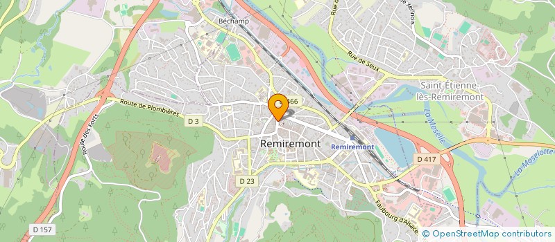 localisation de l'entreprise SAISON REMIREMONT à REMIREMONT