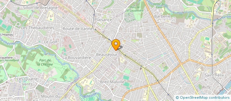 localisation de l'entreprise SAISON3 à SAINT-HERBLAIN