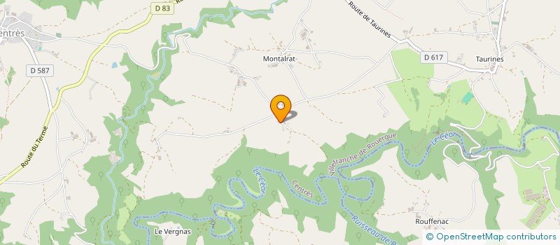 localisation de l'entreprise SAISONNEE  CENTRES