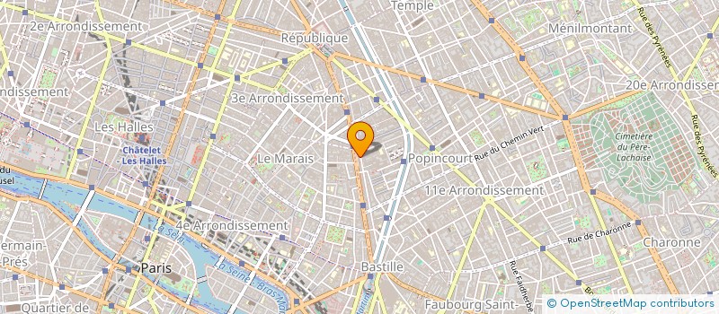 localisation de l'entreprise SAISONS  PARIS