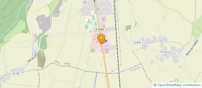 localisation de l'entreprise SAIVE  GANNAT