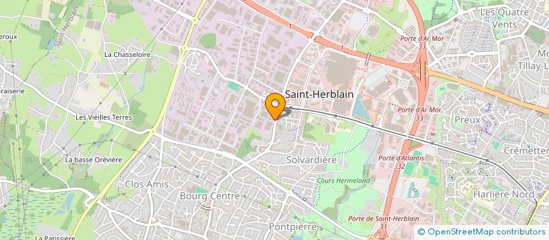 localisation de l'entreprise SAIVRES PROLONGEMENT à SAINT-HERBLAIN