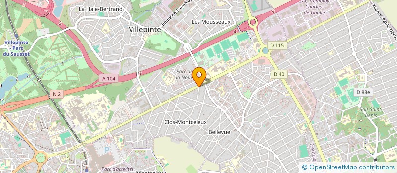 localisation de l'entreprise SAIYAJINK à VILLEPINTE