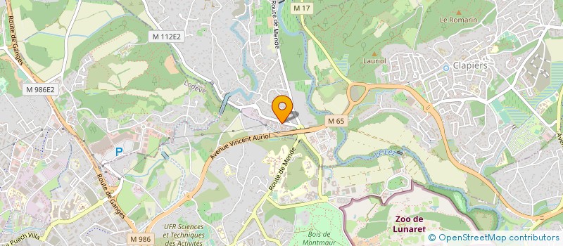 localisation de l'entreprise SAIYAN à MONTFERRIER-SUR-LEZ
