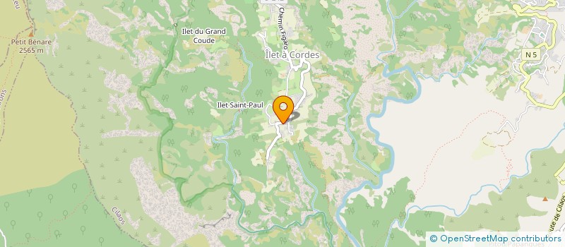 localisation de l'entreprise SAIYAN FOOT DE CILAOS  CILAOS