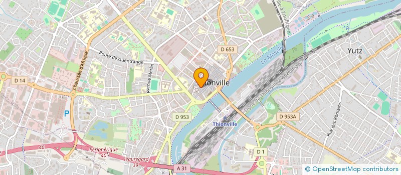 localisation de l'entreprise SAJ  THIONVILLE