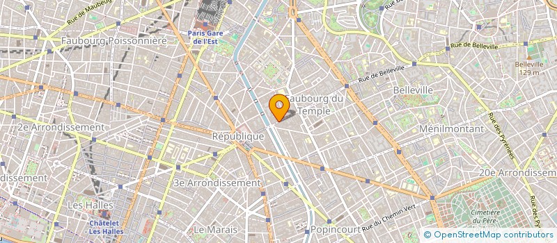 localisation de l'entreprise SAJ  PARIS 10