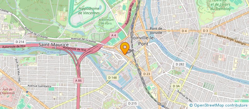 localisation de l'entreprise SAJ à SAINT-MAURICE