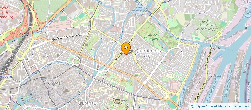 localisation de l'entreprise SAJ à STRASBOURG