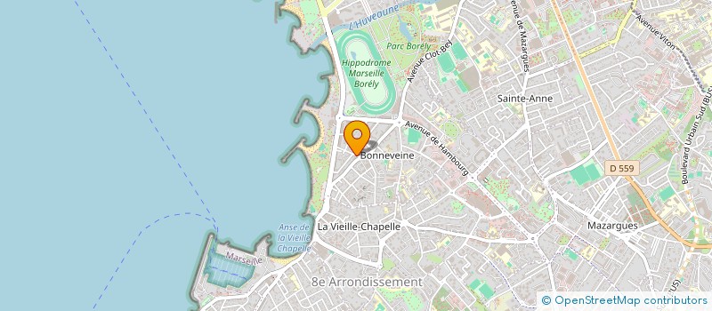 localisation de l'entreprise SAJ  MARSEILLE