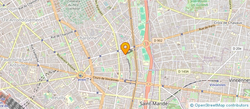 localisation de l'entreprise SAJ COMPANY  PARIS