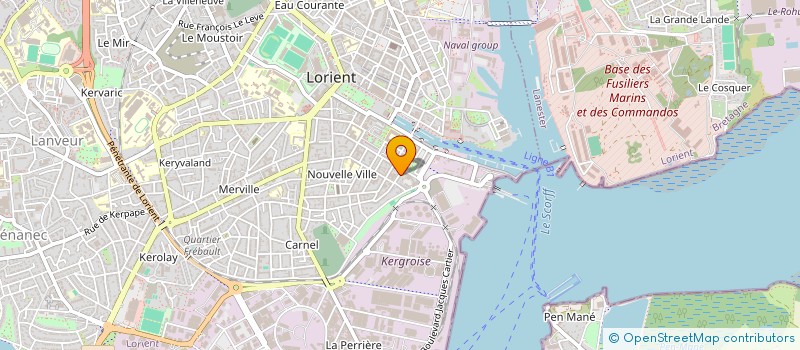 localisation de l'entreprise SAJ IMMO  LORIENT