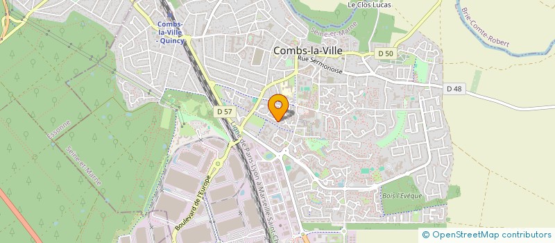 localisation de l'entreprise SAJ77  COMBS-LA-VILLE