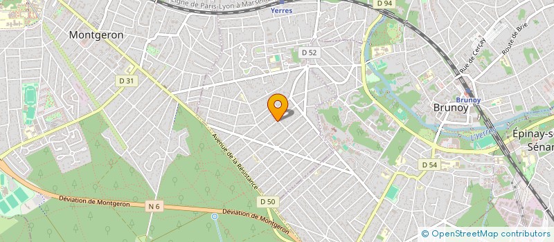 localisation de l'entreprise SAJA CONSEIL  YERRES