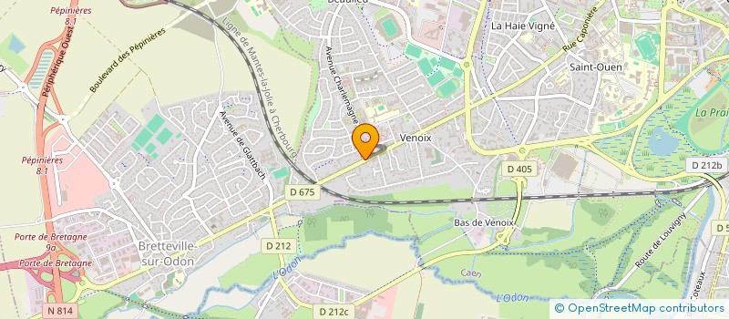 localisation de l'entreprise SAJAC IMMOBILIER à CAEN