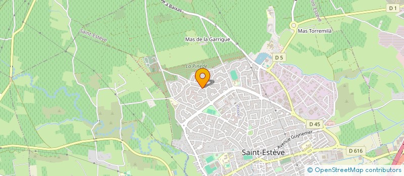 localisation de l'entreprise SAJADE FRANCE à SAINT-ESTEVE