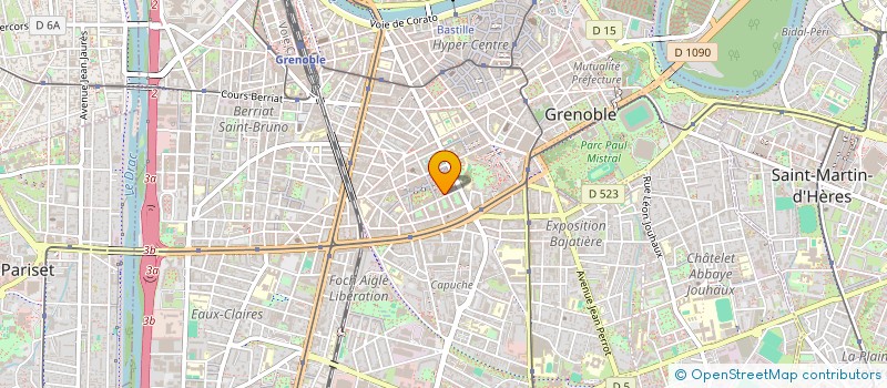 localisation de l'entreprise SAJAMA  GRENOBLE