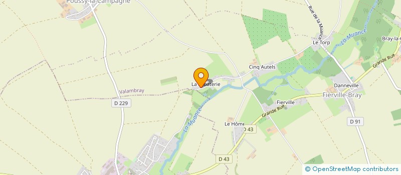 localisation de l'entreprise SAJAS  VALAMBRAY